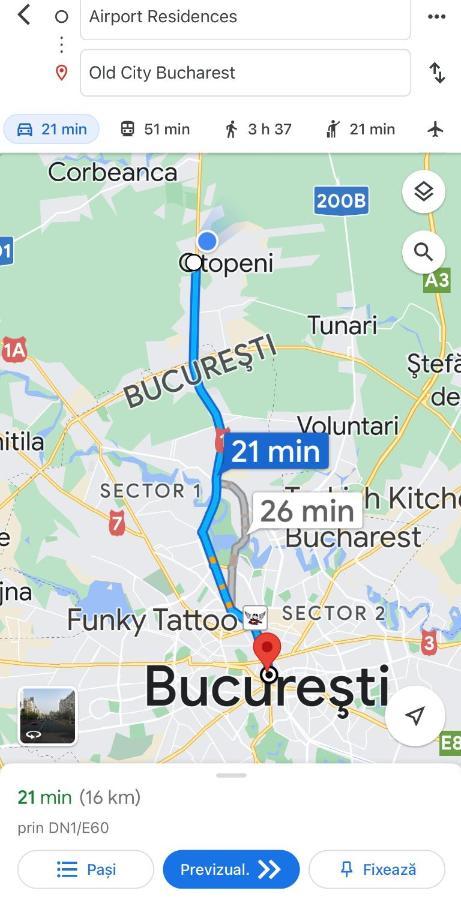 Welcome To Bucharest Airport Residences & Therme-Self Check-In Отопени Екстериор снимка
