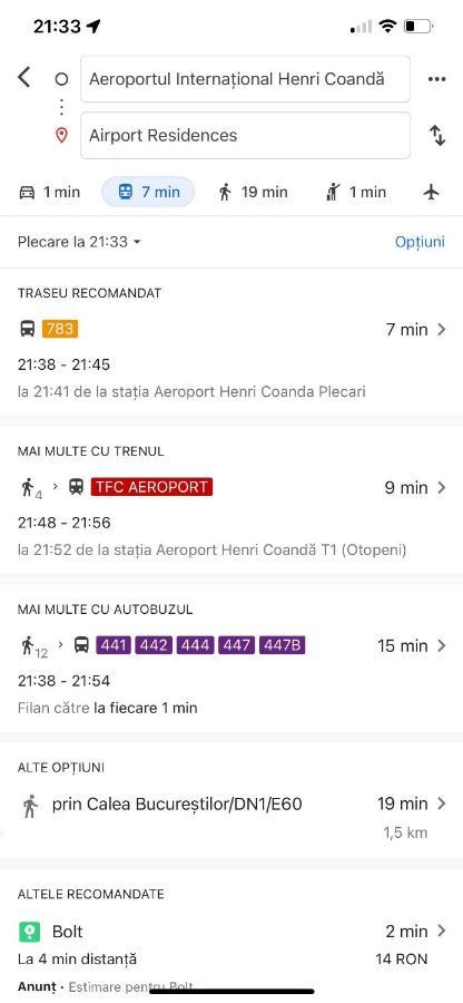 Welcome To Bucharest Airport Residences & Therme-Self Check-In Отопени Екстериор снимка